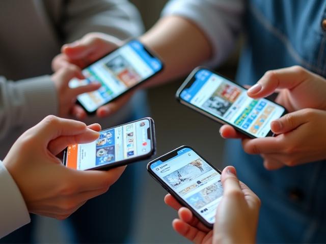 Instagram, LINE, X, Facebookなどを効果的に運用するSNSプロモーションのイメージ